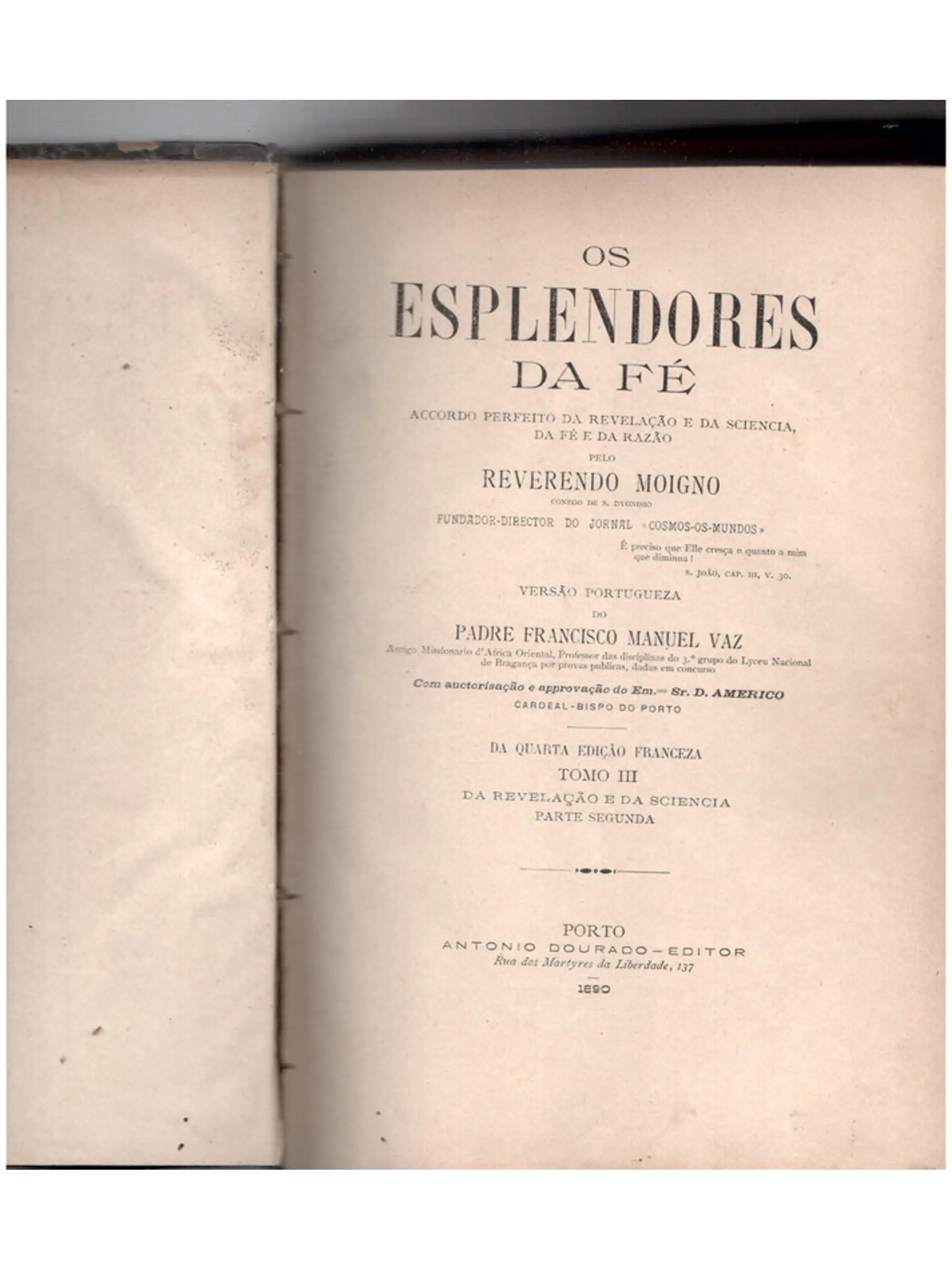 Os esplendores da fé (tomo 3) 1