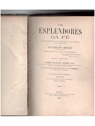 Os esplendores da fé (tomo 3)