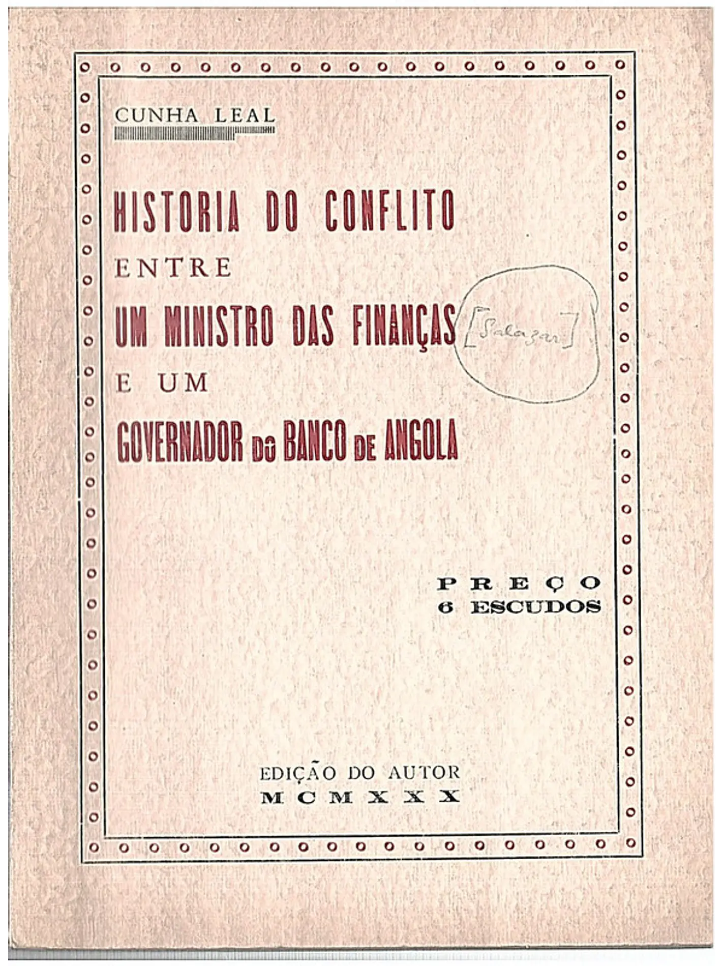 História do conflito entre um ministro das finanças e um governador do banco de angola 1