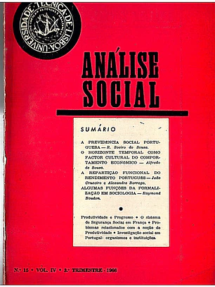 Análise social n 15