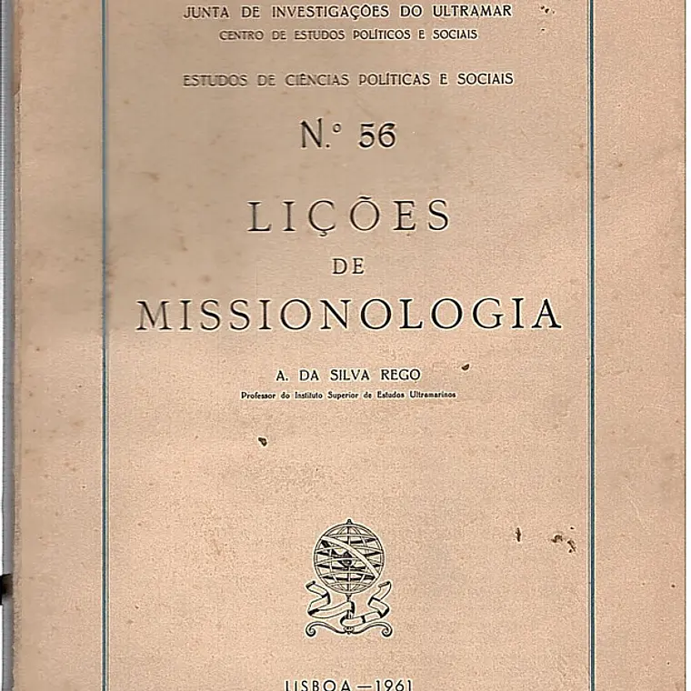 Lições de missionologia 1