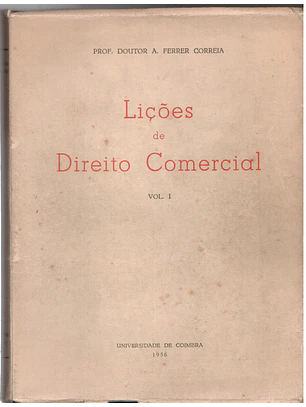 Lições de direito comercial (vol. 1)