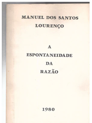A espontaneidade da razão