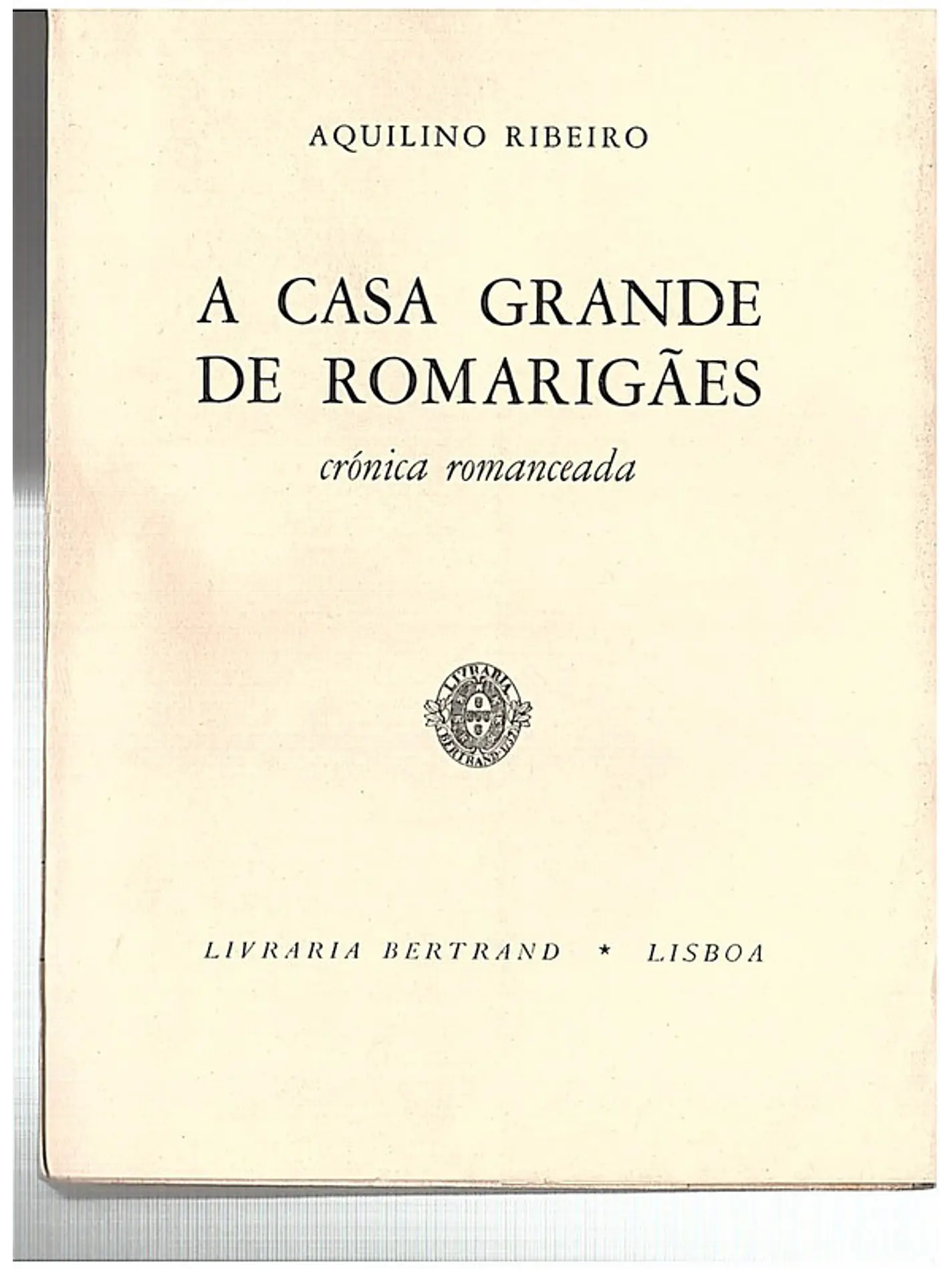 A casa grande de romarigães 1