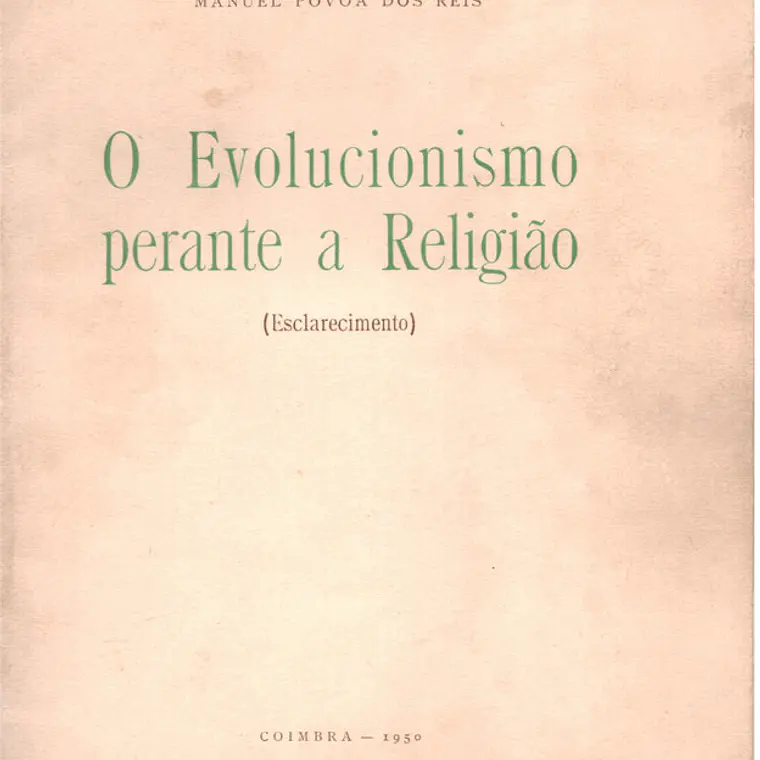 O evolucionismo perante a religião esclarecimento 1