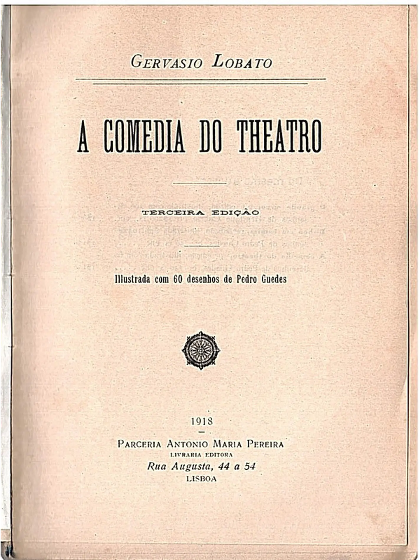 A comédia do theatro 1