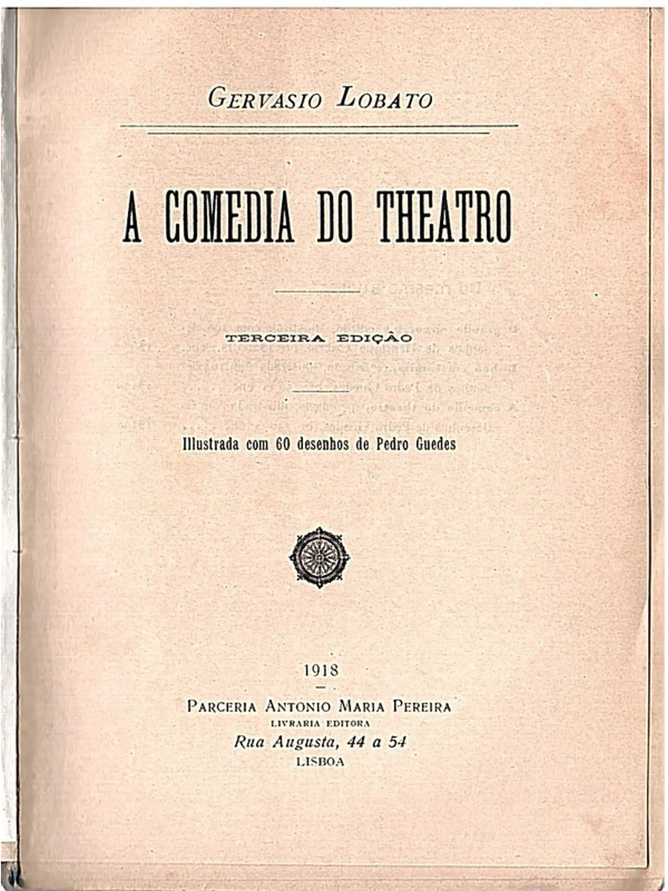 A comédia do theatro 1