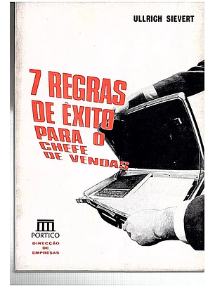 7 regras de êxito para o chefe de vendas