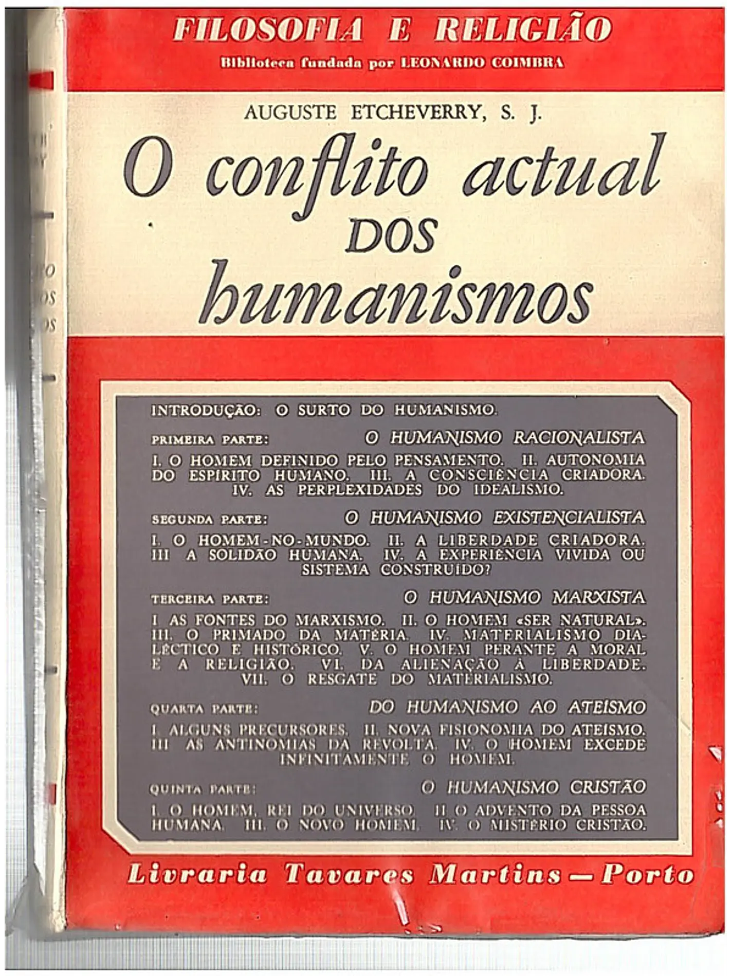O conflito actual dos Humanismos 1