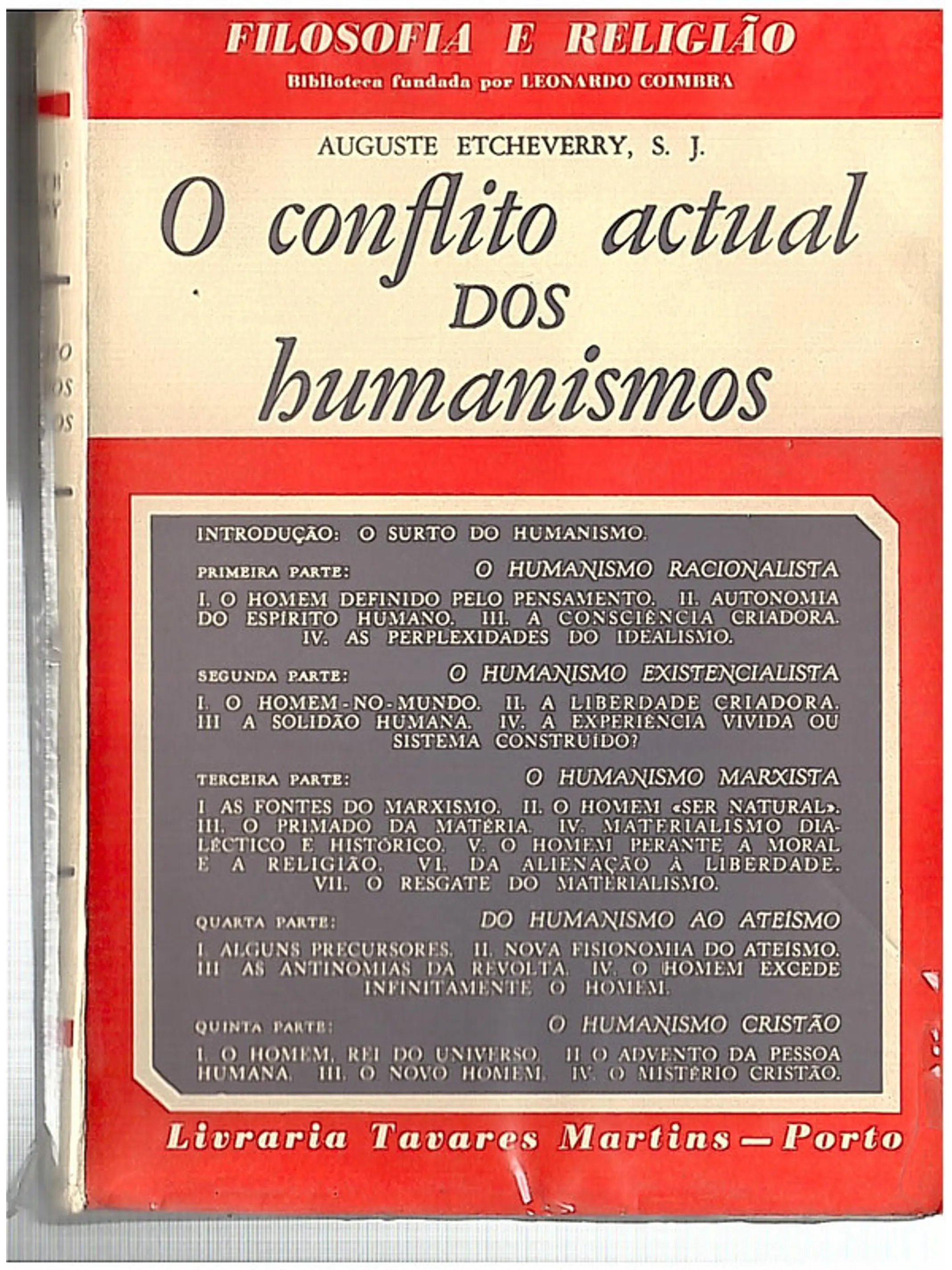 O conflito actual dos Humanismos 1