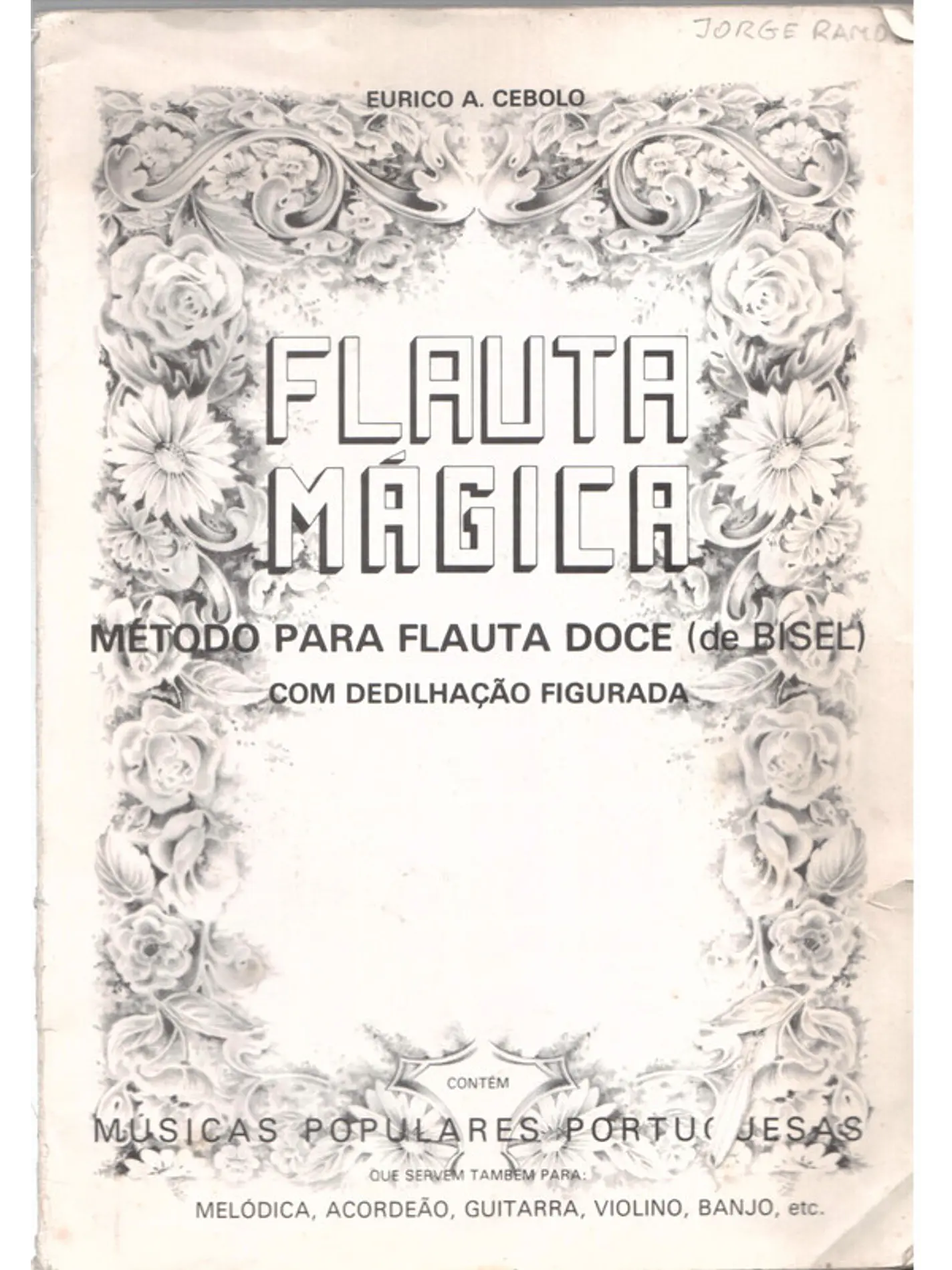 Flauta mágica método para flauta doce de bisel 1