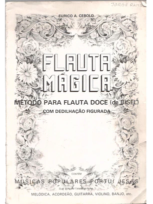 Flauta mágica método para flauta doce de bisel