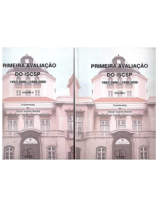 Primeira avaliação do ISCSP - Volume 2