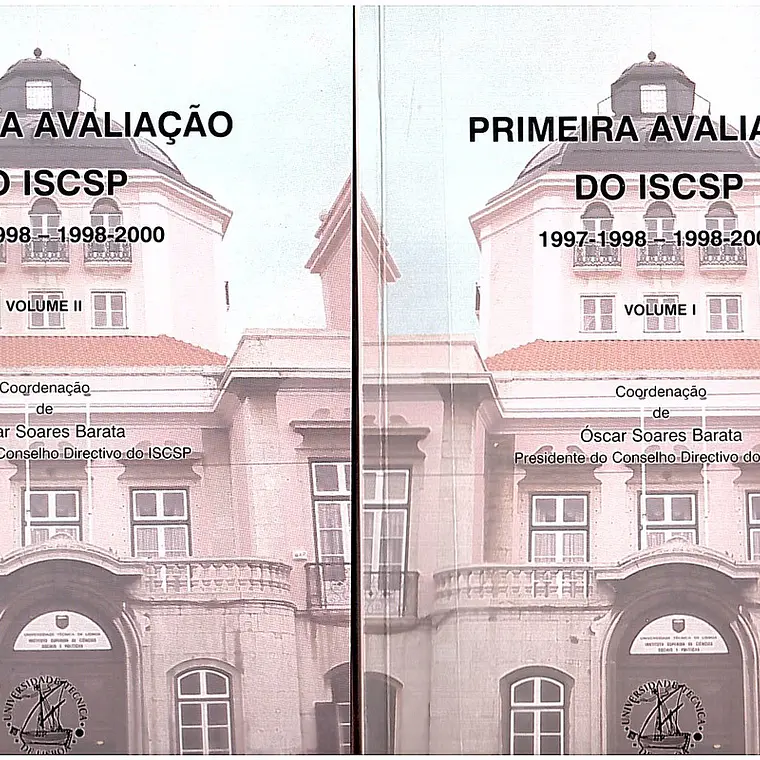 Primeira avaliação do ISCSP - Volume 1 1