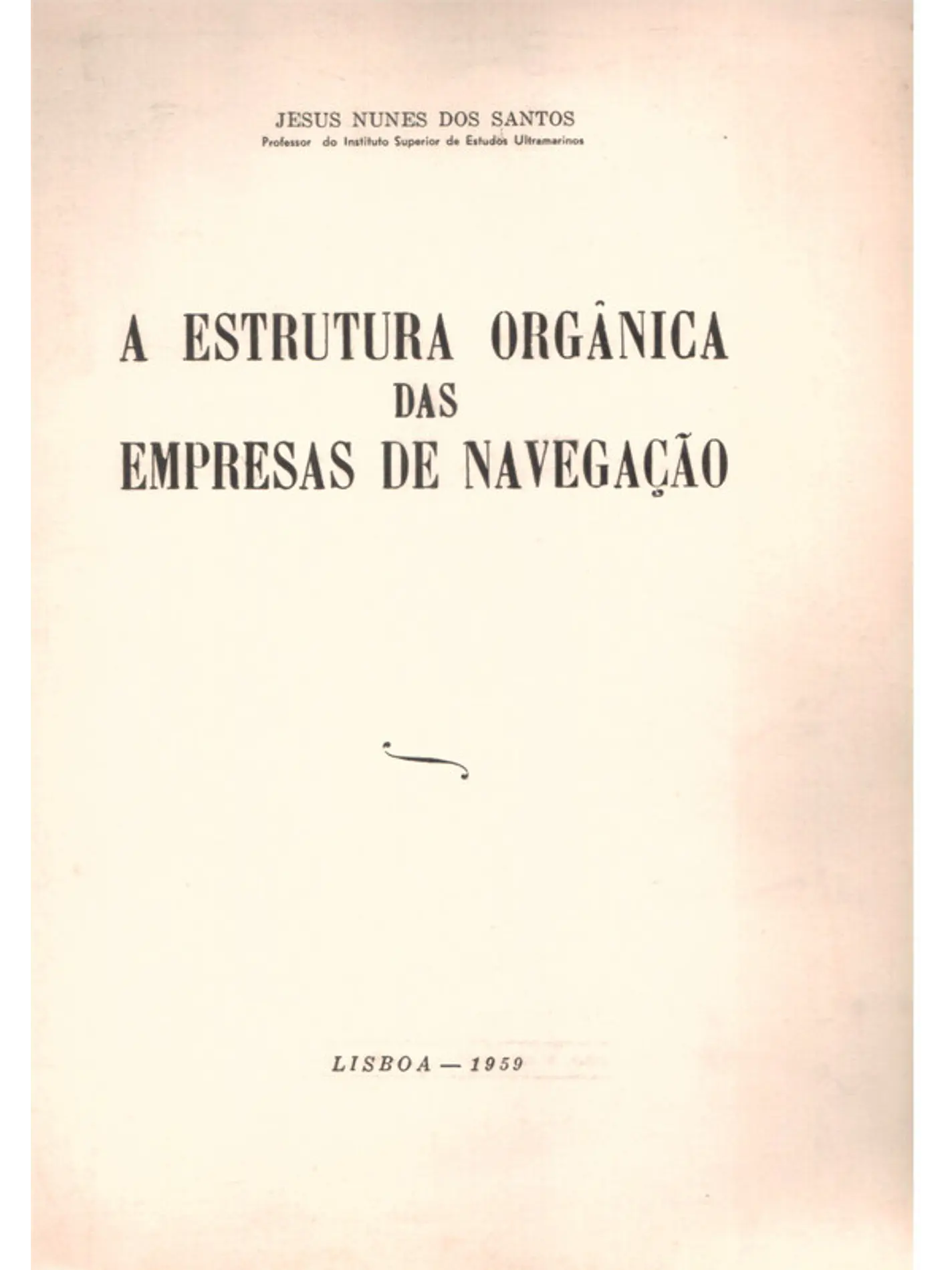 A estrutura orgânica das empresas de navegação 1