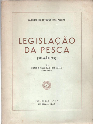 Legislação da pesca sumários - n 37