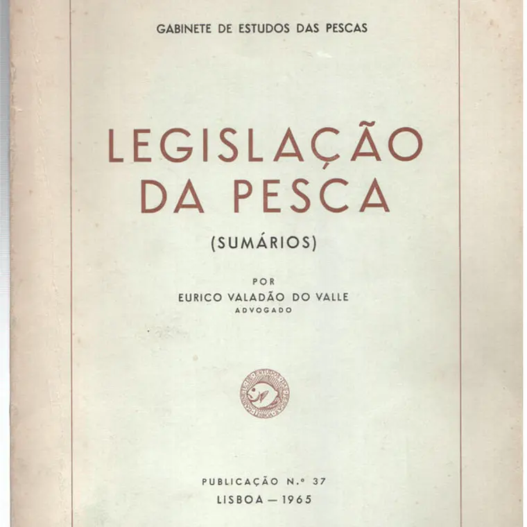 Legislação da pesca sumários - n 37 1