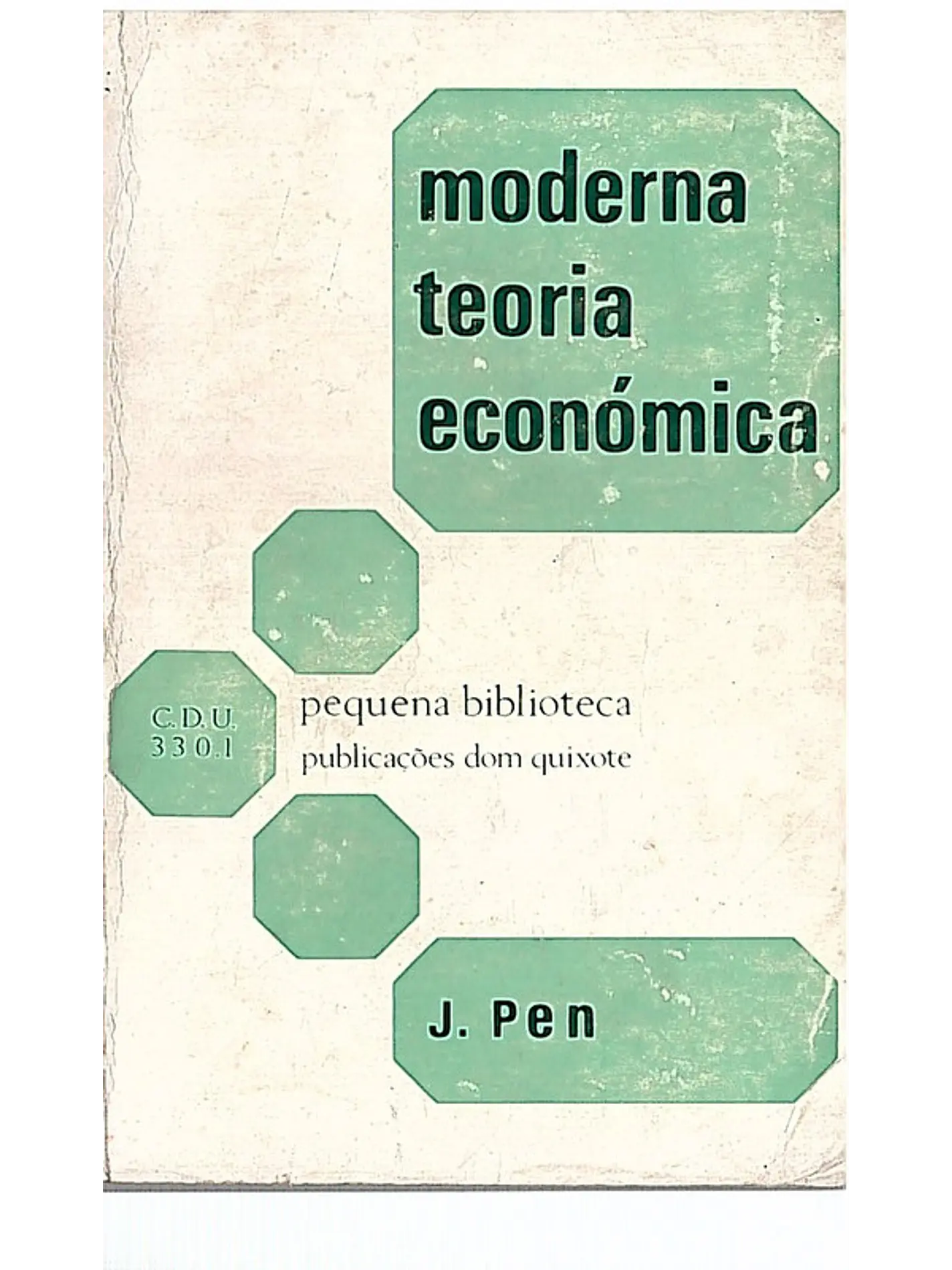 Moderna teoria económica 1