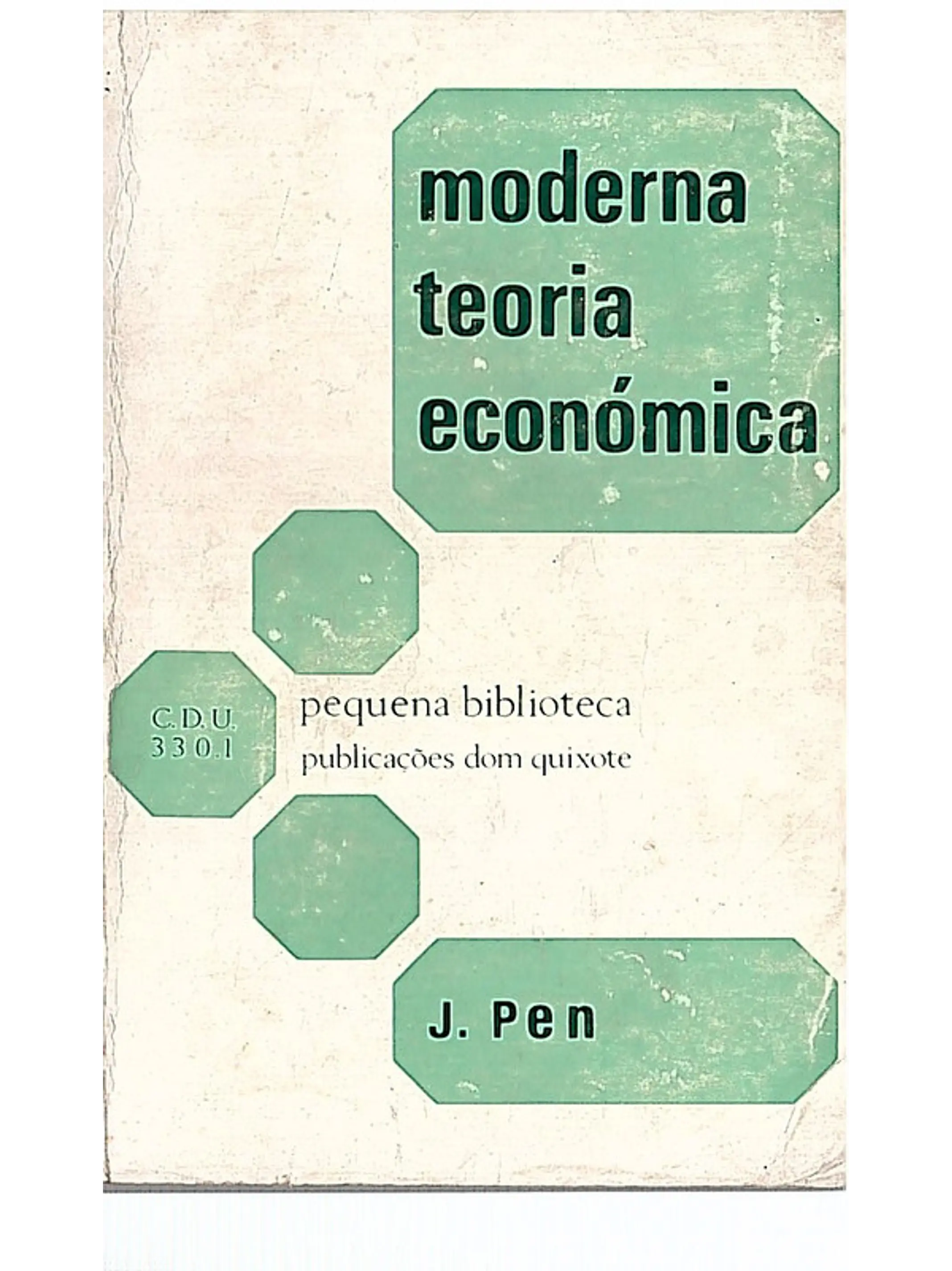 Moderna teoria económica 1