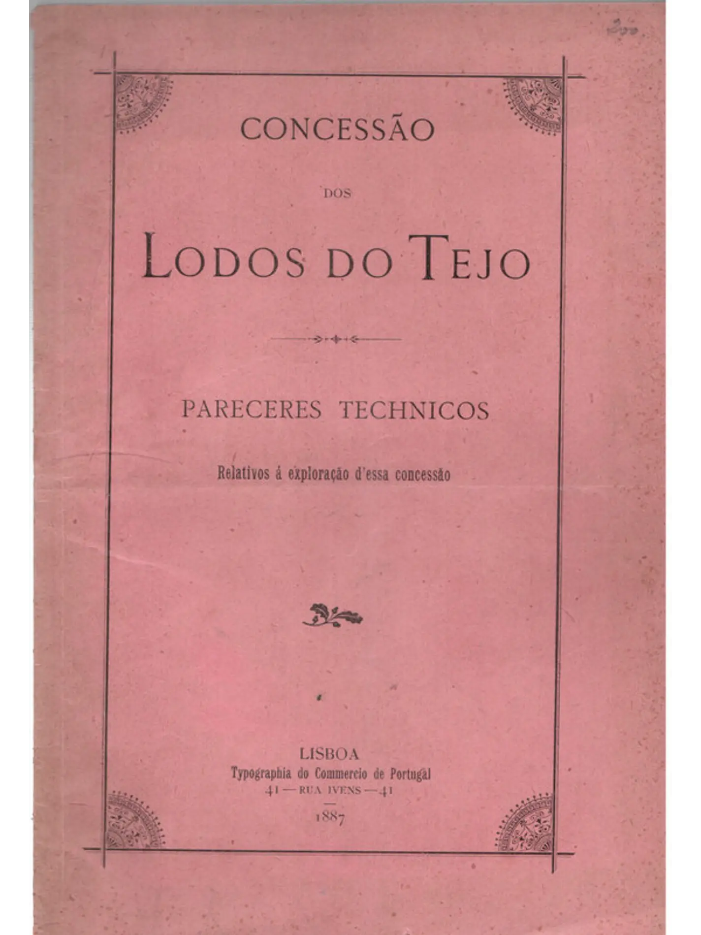 Concessão dos lodos do Tejo 1