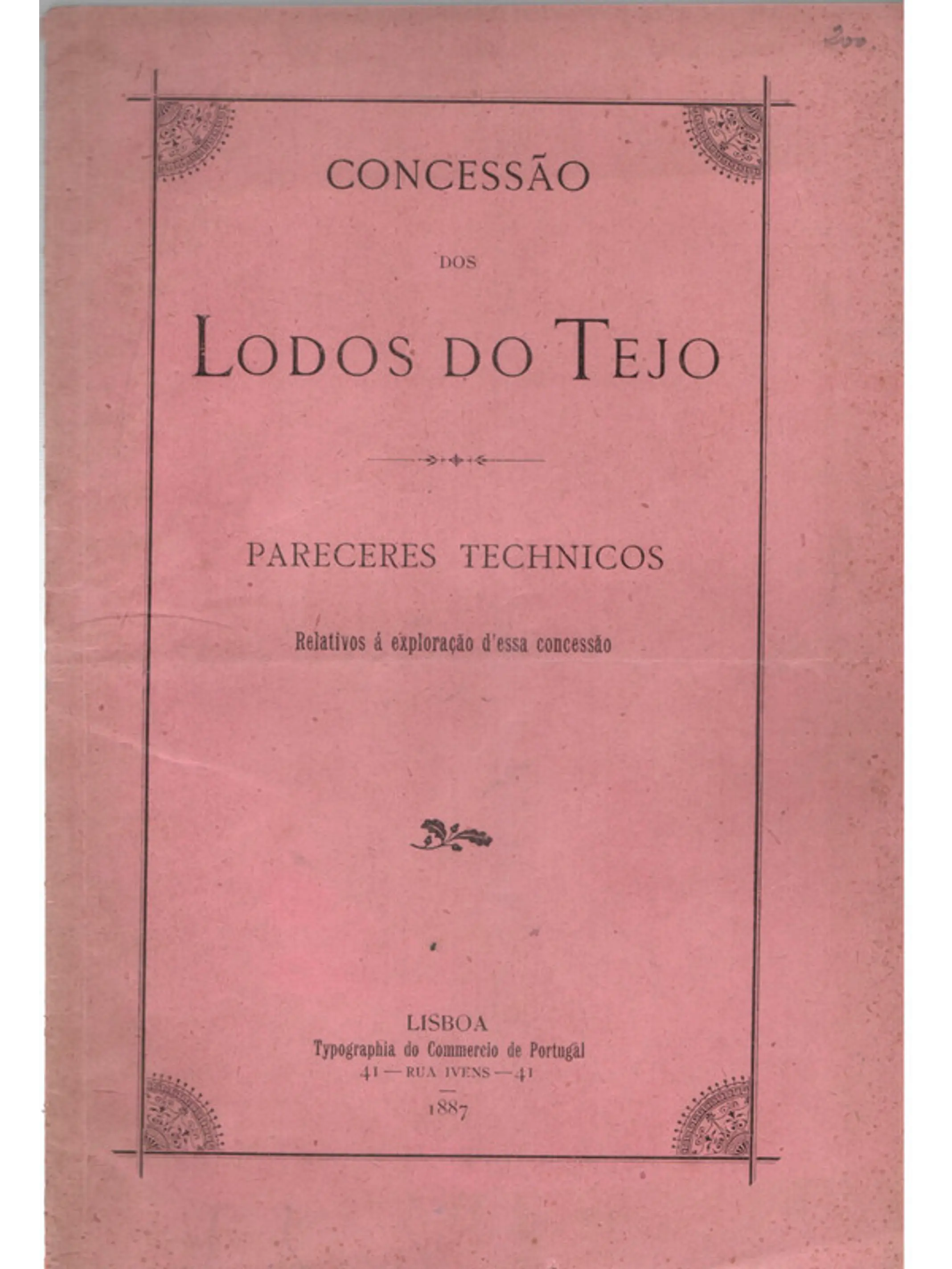 Concessão dos lodos do Tejo 1