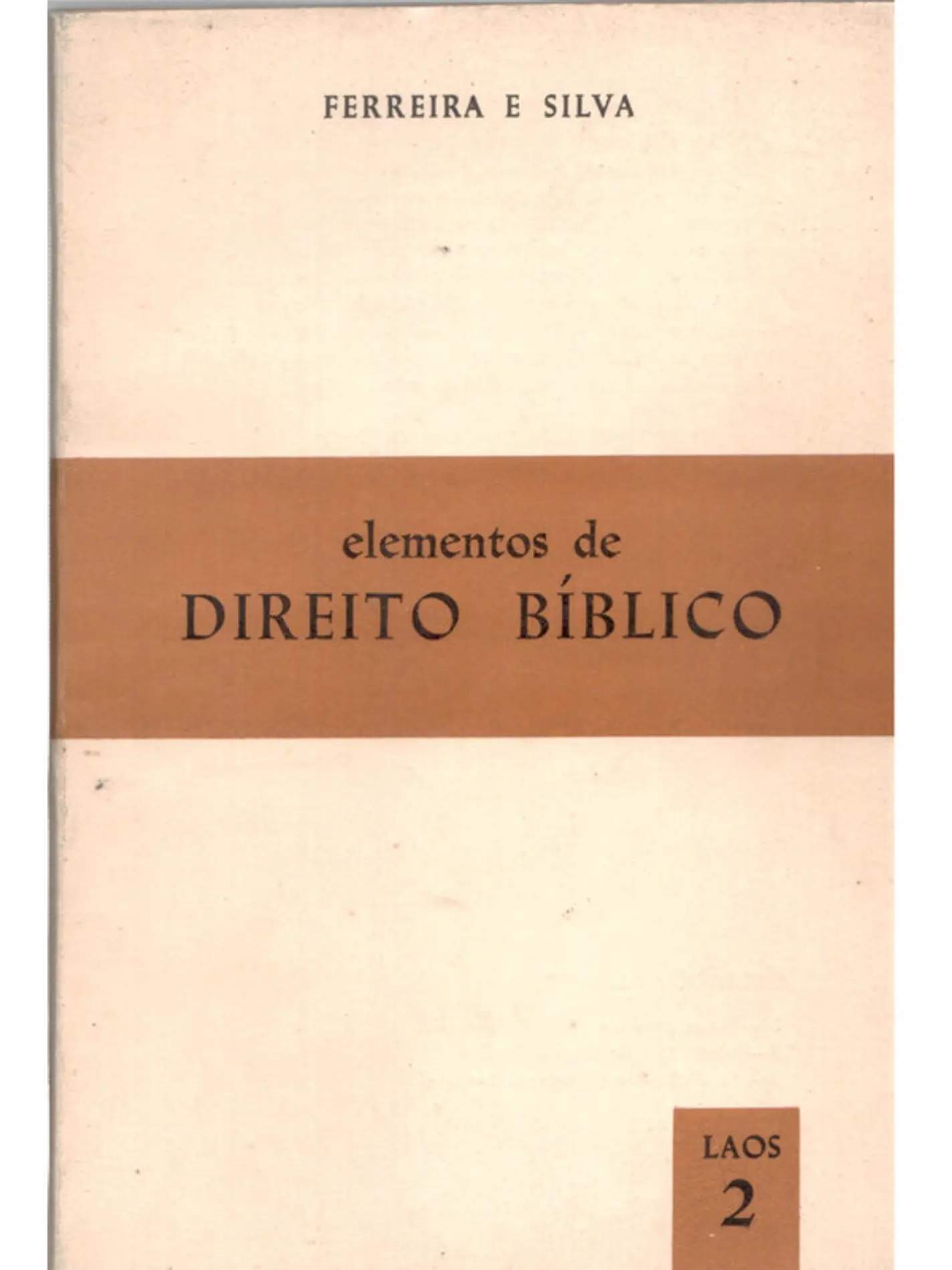 Elementos do direito bíblico 1