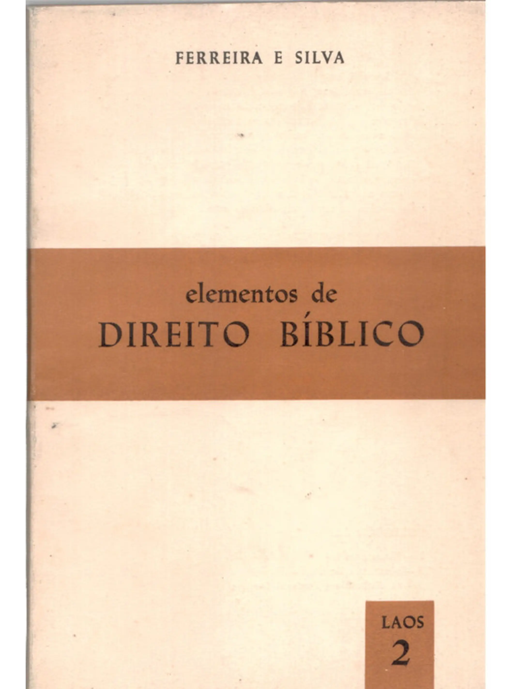 Elementos do direito bíblico 1