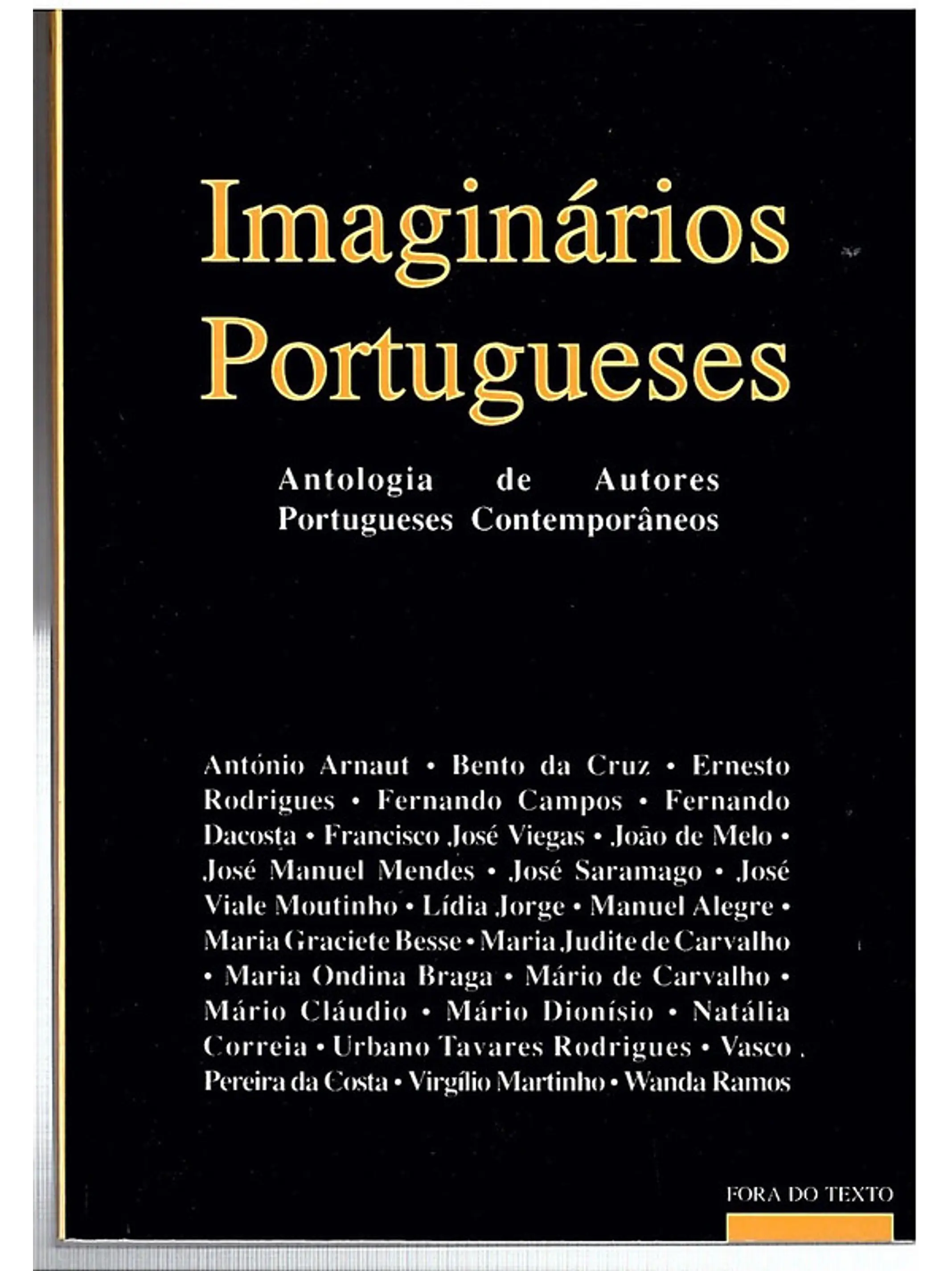 Imaginários portugueses - antologia de autores portugueses contemporâneos 1