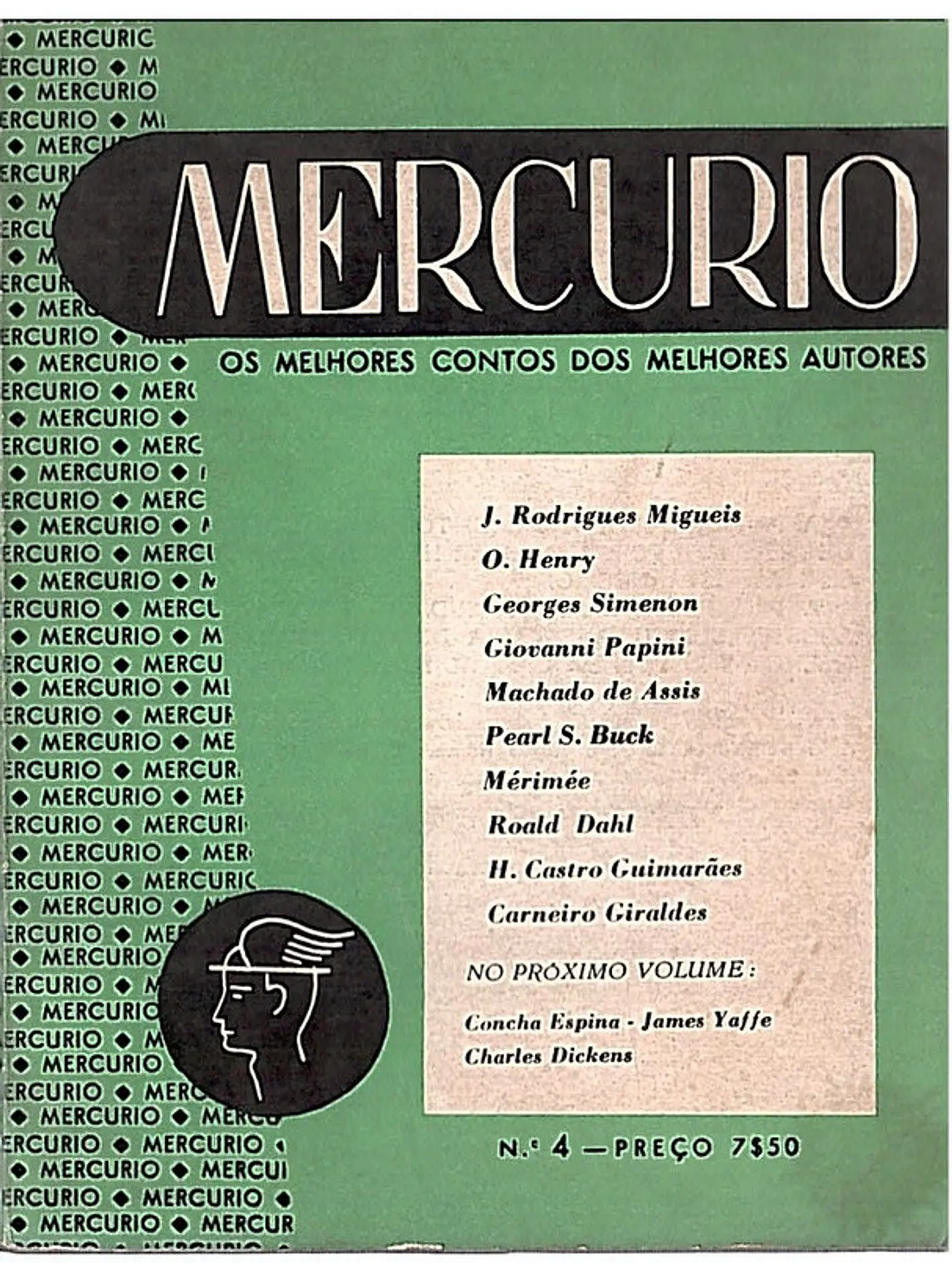 Mercúrio - Os melhores contos dos melhores autores n° 4 1