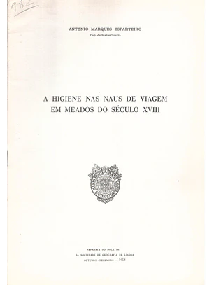 Higiene das naus de viagem em meados do século 18