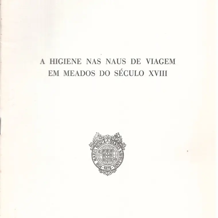 Higiene das naus de viagem em meados do século 18 1