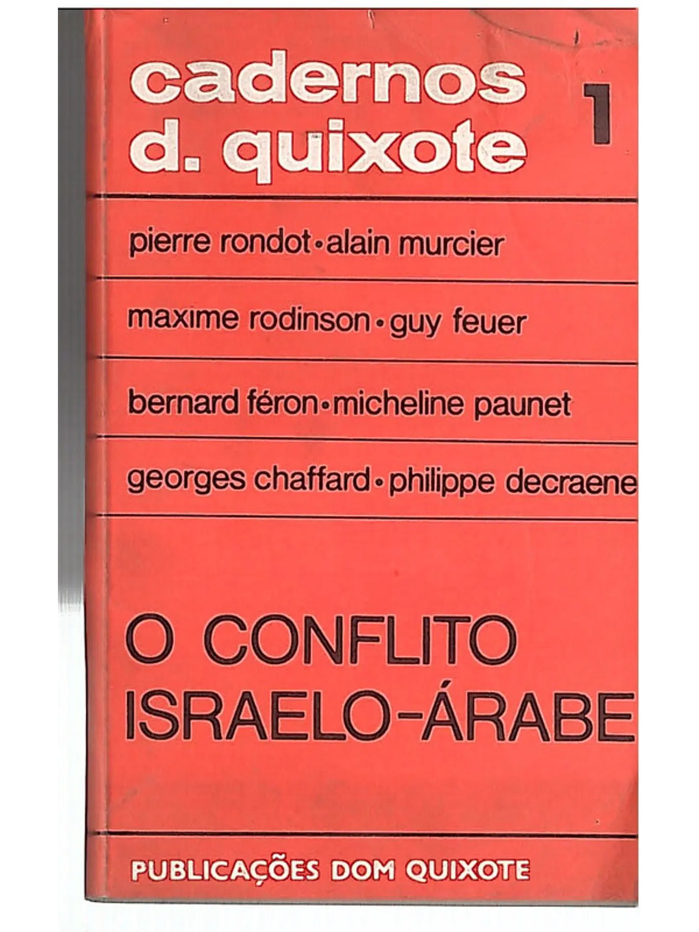 O conflito israelo-árabe 1