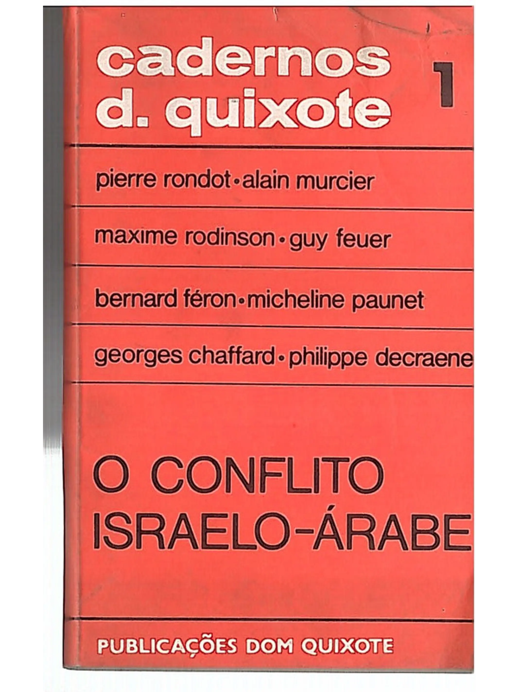 O conflito israelo-árabe 1