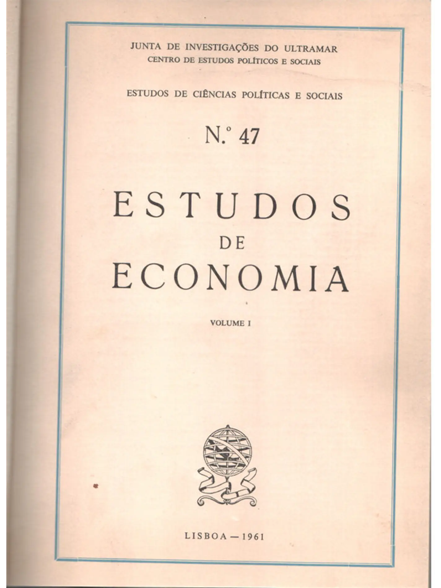 Estudos de economia (volume 1) 1