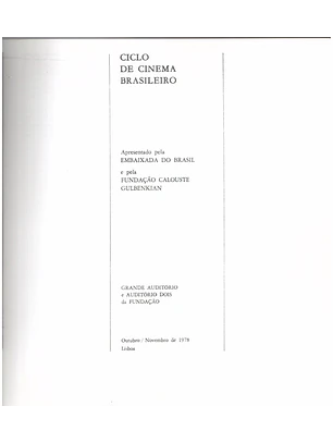 Ciclo do cinema brasileiro