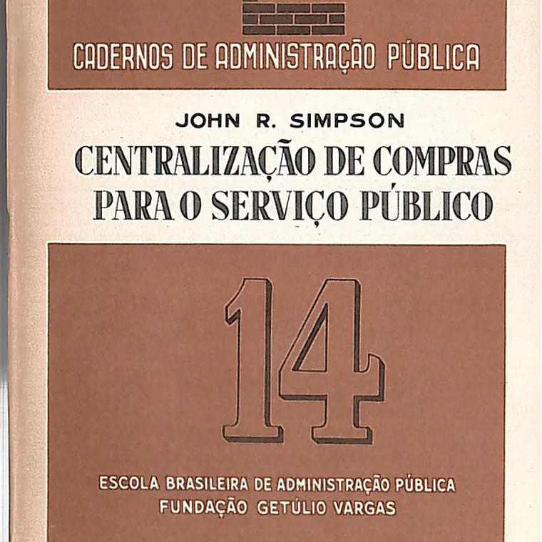 Centralização de compras para o serviço Público 1