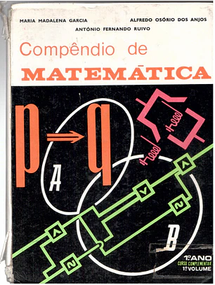 Compêndio de matemática - Primeiro ano primeiro volume