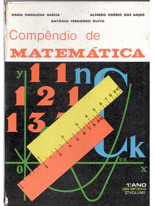 Compêndio de matemática - Primeiro ano segundo volume