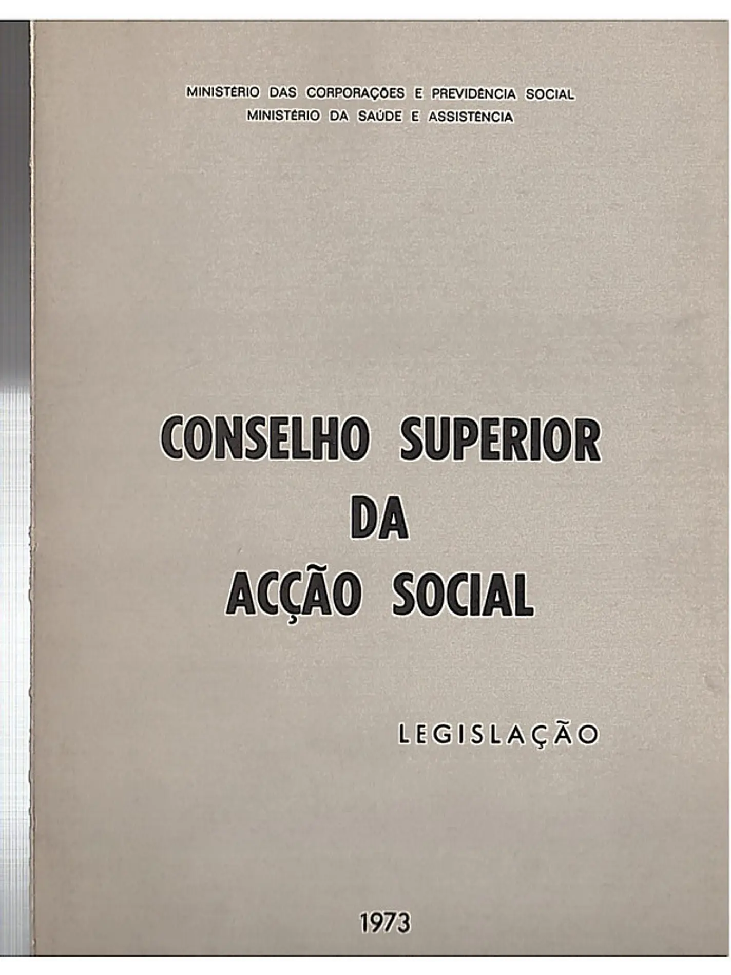 Conselho superior da acção social 1
