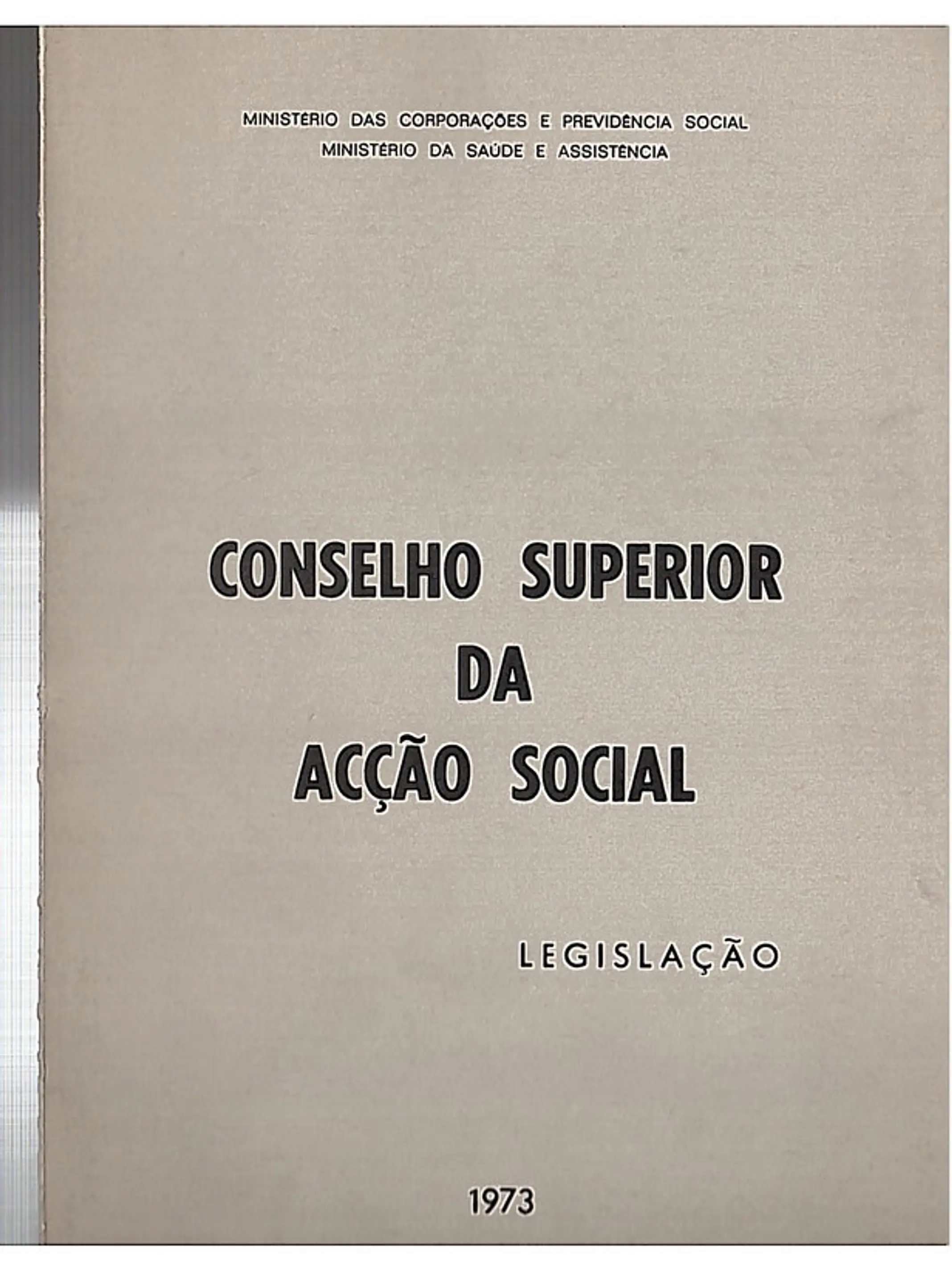 Conselho superior da acção social 1