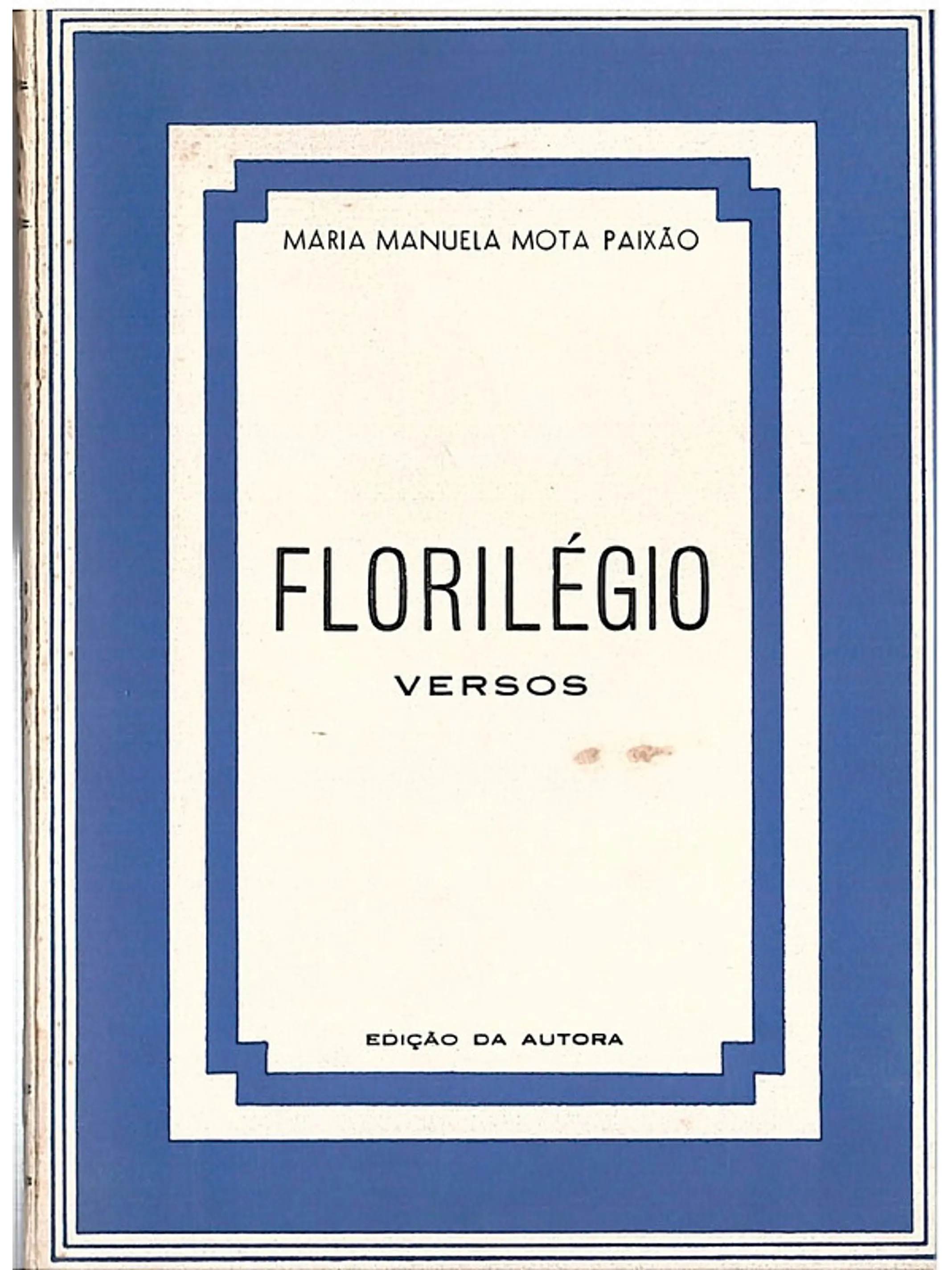 Florilégio versos 1