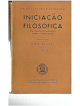 Iniciação filosófica