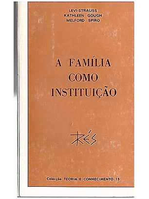A família como instituição