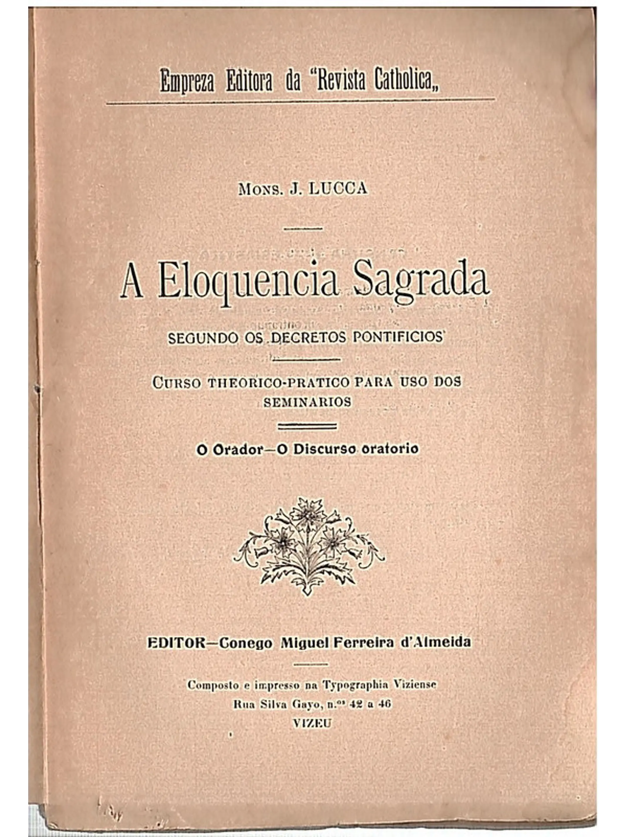 A eloquência sagrada 1