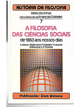 A filosofia das ciências sociais