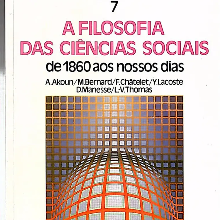 A filosofia das ciências sociais 1