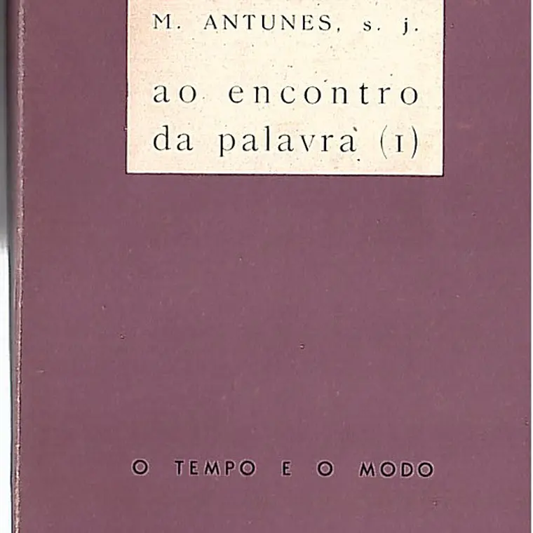 Ao encontro da palavra 1