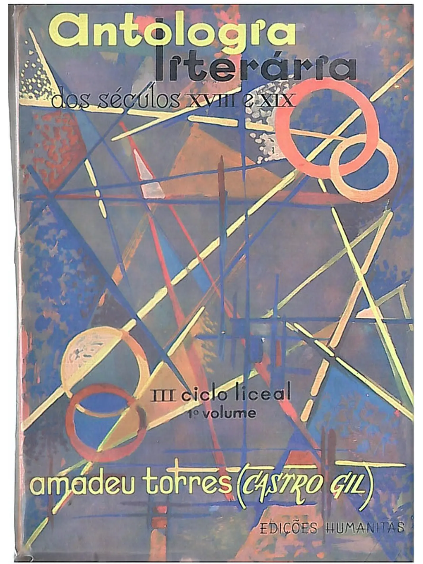 Antologia literária dos séculos XVIII e XIX 1