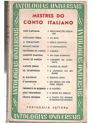 Antologias universais - Mestres do conto italiano