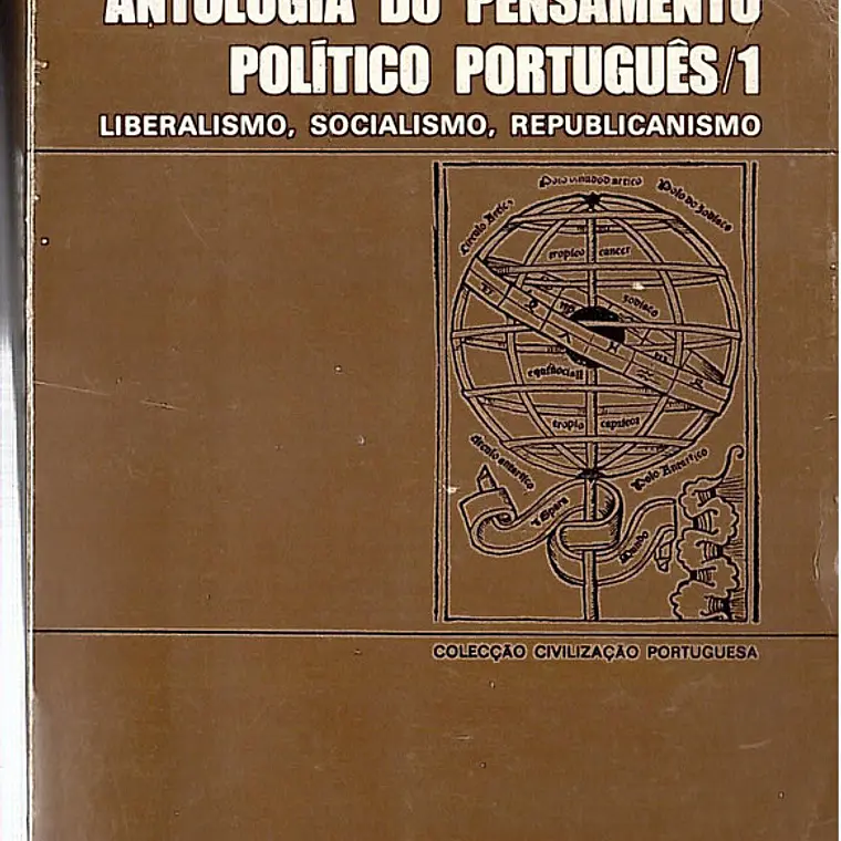 Antologia do pensamento politico português 1 1